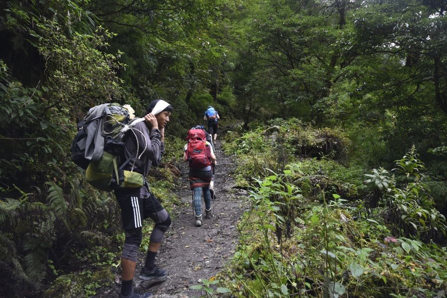 Annapurna Circuit Trek in Monsson Summer